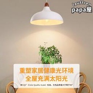 愛多輝北歐飯廳吊燈創意日式原木色飯廳餐桌燈臥室藝術簡約書房燈