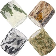BOROLA Self-Adhesive Protective Camouflage Tape Cling Scope Wrap Military Camo Stretch Bandage for G