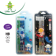 LITTLE TREE ดินสอดำ HB SPACE (PENCIL) แพ็ค 24 ชุด
