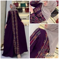 GAMIS abaya morocco embroidery aceh by ria original, luxurious abaya for women