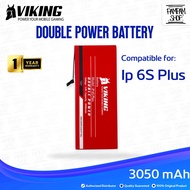 VIKING Baterai Double Power for Ip 6S PLUS 6S+ Batre Batrai Battery Compatible for Iphone