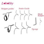 [Lohobby] 11pcs / lot   Fly   Rod   Guide   Set   Snake   Guide   Tip   Hook   Fly   Fishing   Acces