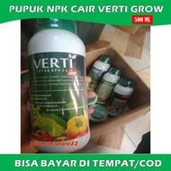 PUPUK NPK CAIR VERTI GROW 500 ML Pupuk Semprot Pelebat Tanaman Jagung