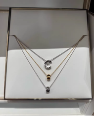 香港順豐包郵 小香風Coco Crush菱格紋小金豆項鍊 水冰月風格 配原裝盒/紙袋/卡紙/塵袋