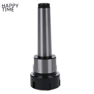 ER32 MT3 M12 Taper Collet Chuck Holder เครื่องมือกลึง CNC แบบตรง สีเงิน+ดำ