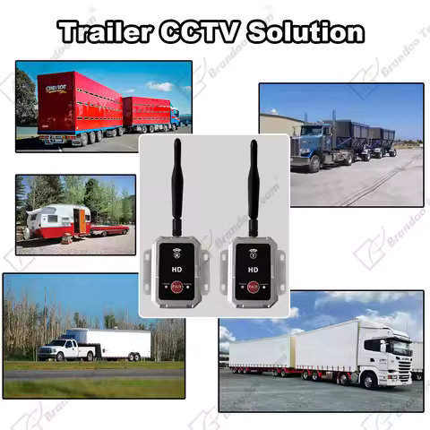2.4Ghz 720P 1080P Video HD Transmitter And Receiver Box For Car Truck Bus AHD Monitor