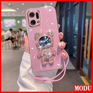 MODU Casing 3D Quicksand Astronaut Glitter Case For Motorola Moto E22 E7 E7Plus E7Power E20 E30 For 