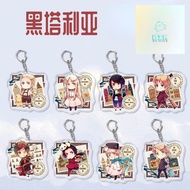 Anime hetalia: axis powers cosplay acrylic keychain toy aph hetalia figures keyring double-sided key