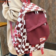 AXIOM Checkerboard Plaid School Bag, Mochila High Capacity Plaid Pattern Backpack, Cute Kawaii Multi