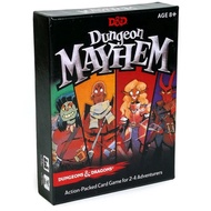 Dungeon Mayhem Dungeons Dragons Card Game 2-4 Players 120 Cards Board Game Party Game for Friends an