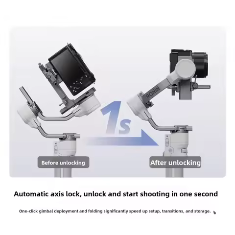 DJ I RS 4 Mini Lightweight self-media stabilizer, intelligent follow-up three-axis anti-shake handhe