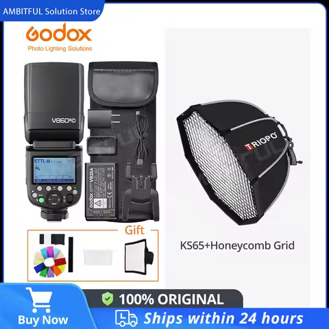 Godox TTL HSS Speedlite Flash V860III V860 III for Canon Sony Nikon Olympus Fuji Panasonic Pentax Ca