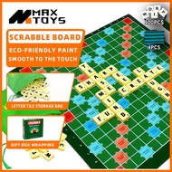 English Word Spelling Board Parent-Child Interactive Learning Toy, Family Scrabble Word Game