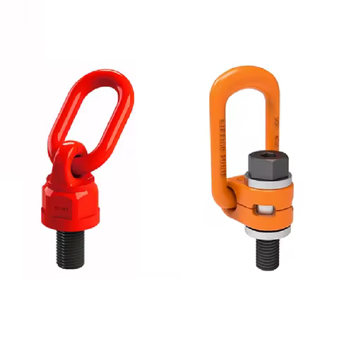 0.3T-2.6Ton Universal rotary G80 lifting screw point die ring bolt screw 42CrMo buckle metric 360 de