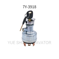 Evacator Ignition Switch 7Y-3918 Applicable FOR CAT E311C E320 E320B Start Power Switch Electric Loc