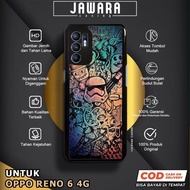 Case Oppo Reno 6 4G Casing Oppo Reno 6 4G Jawara Casing [GRFY] Case