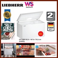 LIEBHERR CFf 2500 Pure Chest freezer with StopFrost 497L / Liebherr CFf2500 / Liebherr Chest Freezer