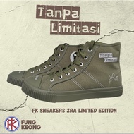 FK ZRA Limited Edition - Olive Green Army High Cut Sneakers