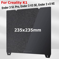 Smooth Black PEI Sheet for Creality K1 Build Plate Ender 3 V3 SE , V3 KE Plate Double Sided Print Be