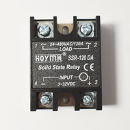 12V 24V Solid State Relay DC TO AC SSR โมดูล 230V AC โหลด 3-32VDC สําหรับ Home SSR-10DA SSR-25DA 40D