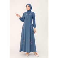 KATUN Arraya Embroidered Dress in Marbella Cotton Material