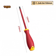 Insulated screwdriver electrician 1000V Cross slotted screwdrivers repair tool