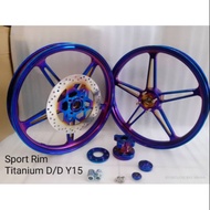 Sport Rim Titanium Y15 Front & Front