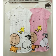 Snoopy 1349 imported t-shirt Dress