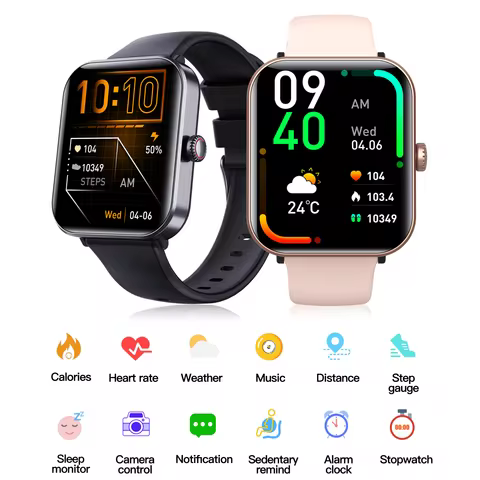 1.91-inch Bluetooth call watch to monitor blood pressure, heart rate, blood oxygen, sleep and sports