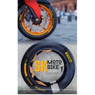 Pirelli Diablo Rosso Scooter SC Tire Yellow Label Rim 12-15 Year 2024 For Vespa/Lambretta/Giorno/Xma