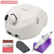 35000RPM Electric Nail Drill Machine Manicure Pedicure Sets Professional Nail Lathe Low Noise Cutters Gel Polish Remover Tools