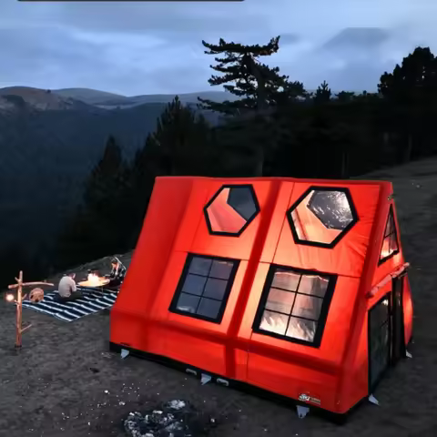 Custom Size Blowup Tent Inflatable Air Tent Inflatable Camping Outdoor for 8 Person