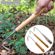 BORRAONE Weeder Hand Tool wooden Farmland Uprooting Garden Gadgets Weed Remover