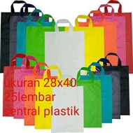 28x40 colored plastic Shopping bag