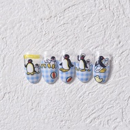 [CORAL SEA] love Penguin nail stickers three-dimensional nail stickers nail stickers nail stickers n