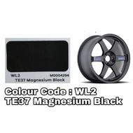 WL2 TE37 MAGNESIUM BLACK 2K SPORT RIM PAINT