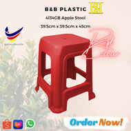 4134BK / 4134GB Apple Stool - B&B Plastic