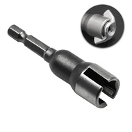 【SUFA】6.35mm Hex Shank Socket Adapter Nut Socket Wrench Slotted Butterfly Bolt 66mm