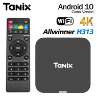 Tanix TX1 Mini Android 10 Smart TV Box Allwinner H313 2.4G Wifi 4K HD 2GB 16GB Set Top Box Media Player 1GB 8GB TV stick