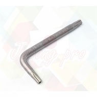 FORCE 5-Point Star Wrench Crimping Head 5-Point Torx Hollow Core Size TS10-TS50