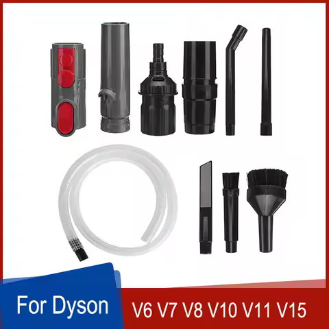 10pcs Micro Vacuum Attachment Kit Keyboard Crevice Cleaning Tool Brush Set For Dyson Vacuum Cleaner 