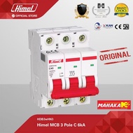HIMEL Mcb 2 to 63 Ampere 2 to 63A 3 Phase Himel Original