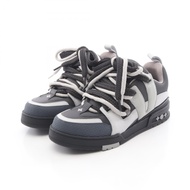 【二手】路易威登LOUIS VUITTON運動鞋，LV Skate Line 系列，卡其色/灰色皮革運動鞋，男款，二手 A