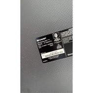 sharp 4T-C60AH1X C60AH1X 4TC60AH1X RUNTKB748WJQZ JSL2177-003C QPWBXG924WJN1 KG924FM RUNTK0334FV