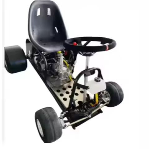 YLC Gas Adult 3 Wheel Drift Trike Car Cart Frame 48v 36v 350w 650w Crazy Kart Xl Electric Go Karts P