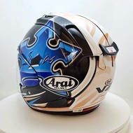 Arai VZ-Ram Nakano Shuriken Silver Open Face Helmet Premium