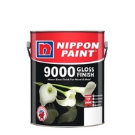 NIPPON PAINT 9000 1322 OAK , 1136 MAHOGANY , 1145 WHITE 9000 GLOSS FINISH FOR WOOD & METAL ( 5Liter 