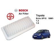 Toyota Echo XP10 1.3 1.5 Air Filter Bosch 0986AF2144 2SZ-FE 2NZ-FE 1NZ-FE NCP10 NCP13 NCP15 SCP13 17