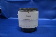新淨 Canon 2x III teleconverter TC 2x 2倍 3代 增距鏡 5D 6D 7D 90D 70-200mm 100-400mm