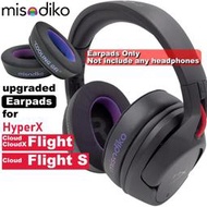 misodiko耳機替換耳罩頭樑墊 適用HyperX Cloud Flight天箭 天箭S
